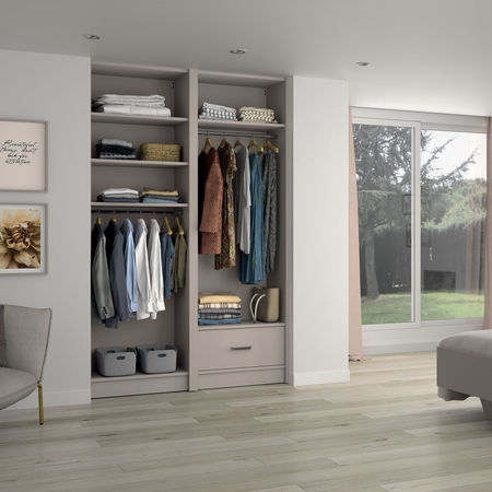 AMENAGEMENT-2-ESPACES-PROFONDEUR-465-MM-MOKA-2-TRINGLES-5-ETAGERES-1-TIROIR